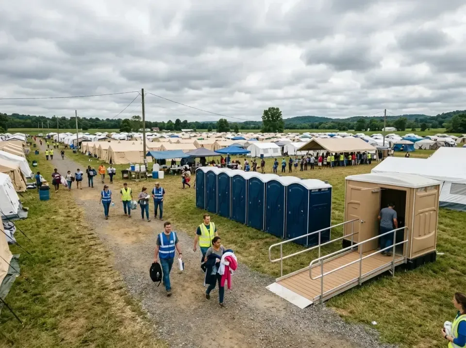disaster-relief-camp-restrooms-010 — frequently asked questions, Dumpster & Portable Bathrooms Rental in Burnt Mills, MD